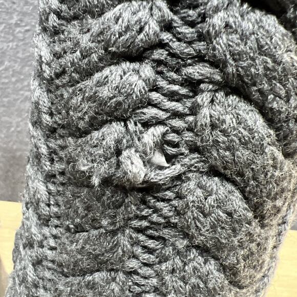 UGG Australia Tularosa Route Cable Knit Sweater Boots Gray Womens Size 6 - Picture 15 of 15